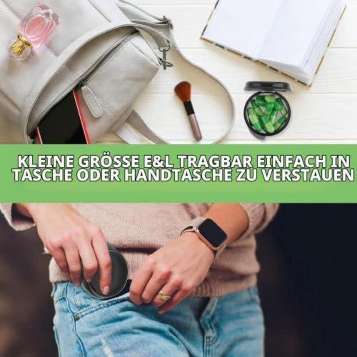 Tragbare Pillendose 3er-Set | Mini Tabletten Organizer für Reisen
