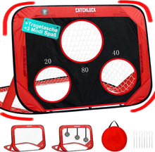 CATCHLUCK Multifunktionales Kinder Fußballtor für Garten mit