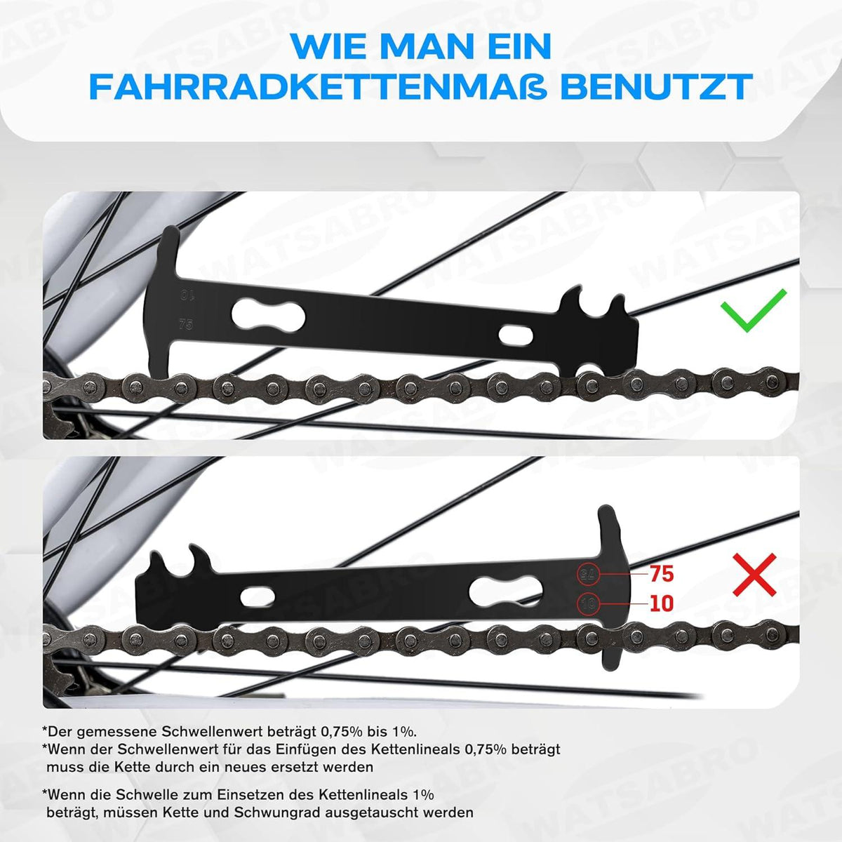 Fahrrad Kettennieter Set 6-12 Fach Reparatur Werkzeug Kit