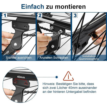 Toptrek Fahrradständer 24-29 Zoll Höhenverstellbar