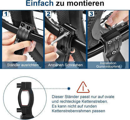 Toptrek Fahrradständer 24-29 Zoll Höhenverstellbar