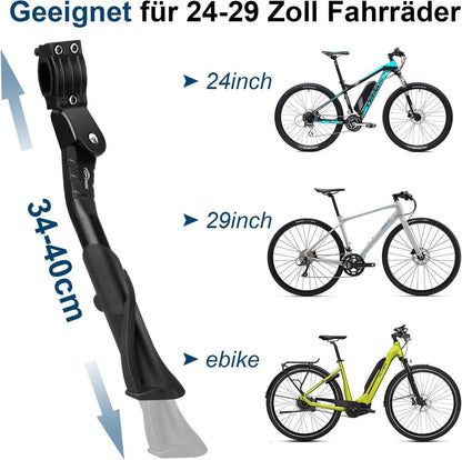 toptrek Fahrradständer 24-29 Zoll Höhenverstellbar Alu bis 35 kg