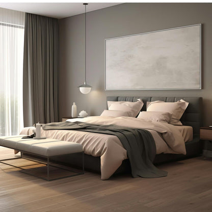 Renforce Baumwoll Bettwäsche Set Beige 135x200cm + 80x80cm