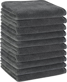 10er Pack Gästehandtücher Mikrofaser 30x50 Saugstark & Flauschig