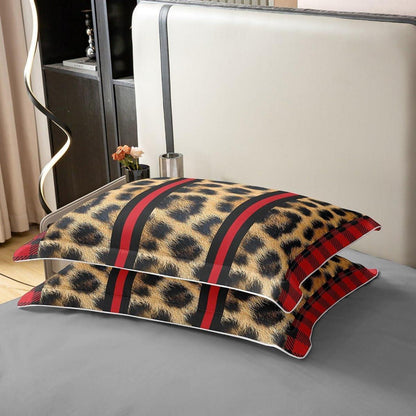 Leopard Bettwäsche Set 220x240cm – Safari Kinderzimmer Dekor