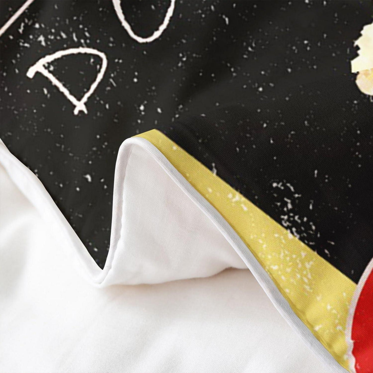 Kino Bettwäsche Set 200x200cm – Baumwolle Popcorn Design für Kinder