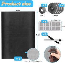 Fliegengitter Fenster 130x150cm Selbstklebend Insektenschutz