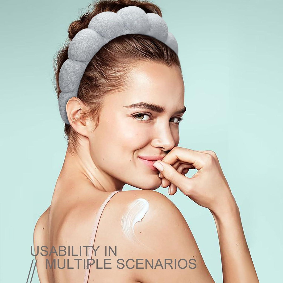 Spa-Stirnband Damen Schwamm Frottee Makeup Hautpflege