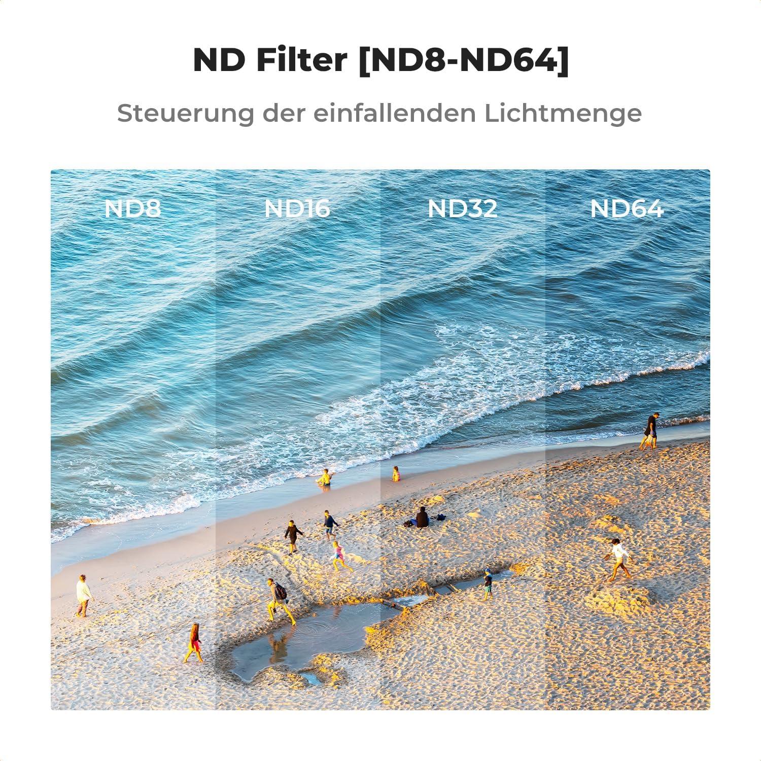 ND Filter Set UV PL ND8 ND16 ND32 ND64 kompatibel mit DJI Avata 2