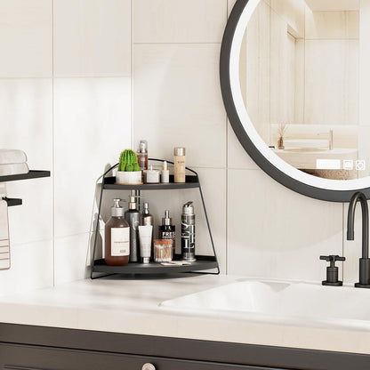 Eckregal 2 Etagen – Küchen & Badezimmer Organizer
