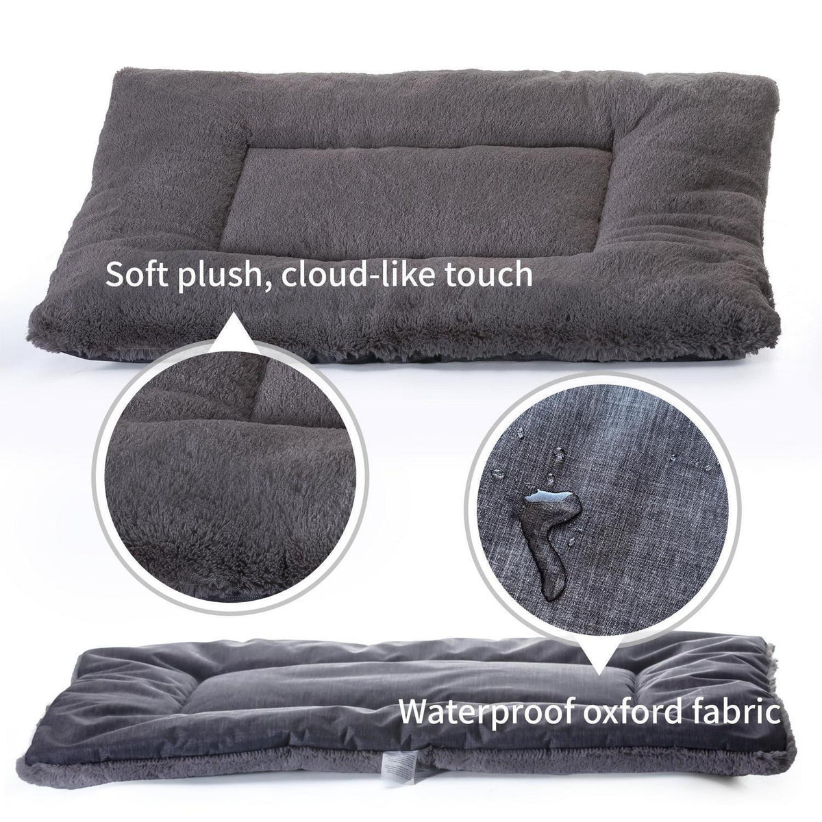Waschbare Hundematte 104x71cm – Weich & Wasserabweisend