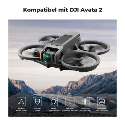 K&F Concept Avata 2 ND8 ND16 PL Filter Set für DJI Avata 2