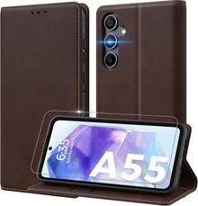 Handyhülle für Samsung Galaxy A55 5G mit RFID-Schutz & Standfunktion