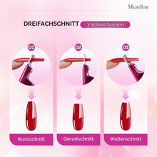 Acryl Nagelknipser mit Magneten – Weinrot | Maniküre Tool