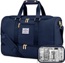Sporttasche Damen Weekender Reisetasche mit Schuhfach & Nassfach