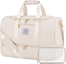 Sporttasche Reisetasche 50L Weekender Duffle Bag mit Schuhfach