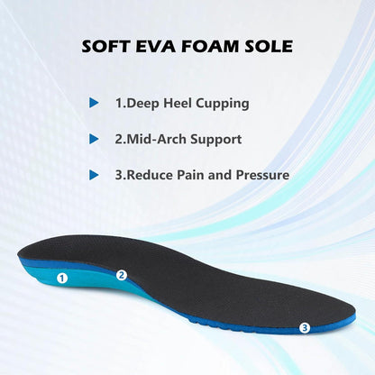 Bequeme Sport Einlegesohlen - Arch Support Dämpfung Atmungsaktiv