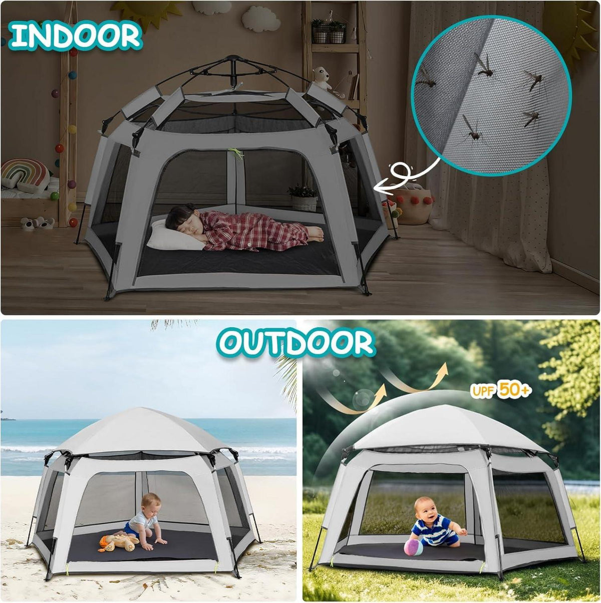 Kinder Spielzelt Automatisches Pop Up Indoor Outdoor fantasievolle