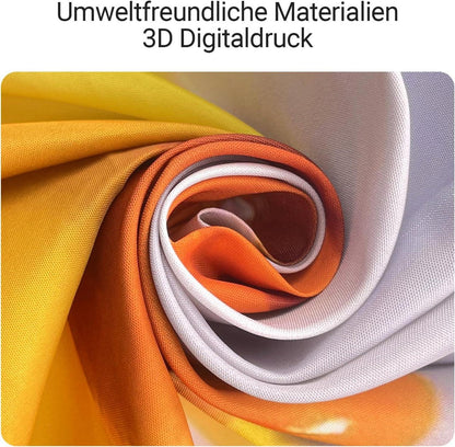 Duschvorhang Gelbe Ente 120x180 cm Antischimmel, Textil, Wasserabweisend