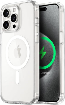 ORNARTO iPhone 15 Pro Max Anti-Vergilbung Schutzhülle MagSafe-fähig