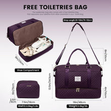 Reisetasche Handgepäck mit Schuhfach & Nassfach 48x23x34,5