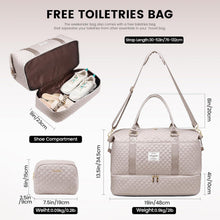 LOVEVOOK Reisetasche Handgepäck mit Schuhfach Weekender