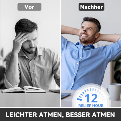 Nasenpflaster 50 Stück Anti Schnarch Nasenstreifen - Nasenstreifen für ruhige