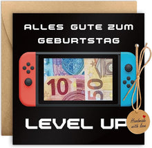 Geldgeschenke Verpackung Gamepad Umschlägen Gaming Deko