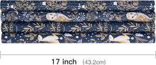Weihnachts-Geschenkpapierrolle Kraftpapier 4 Rollen 43,2 cm