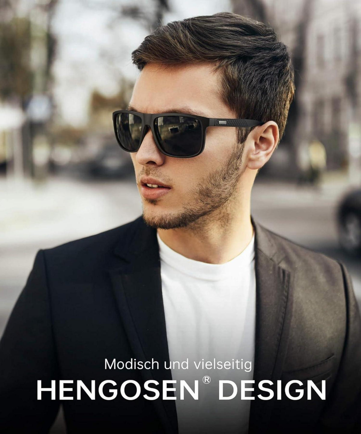 Polarisierte Sonnenbrille Herren UV-Schutz Sport Fahren