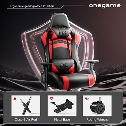 OneGame Gaming Stuhl Ergonomisches Höhenverstellbares Racing