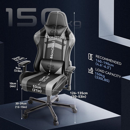 OneGame Gaming Chair Ergonomisch Höhenverstellbar Racing