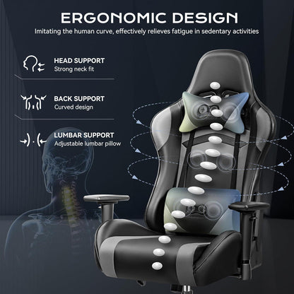 OneGame Gaming Chair Ergonomisch Höhenverstellbar Racing
