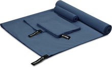Mikrofaser Handtuch Set für Sport, Strand & Reise - Schnelltrocknend