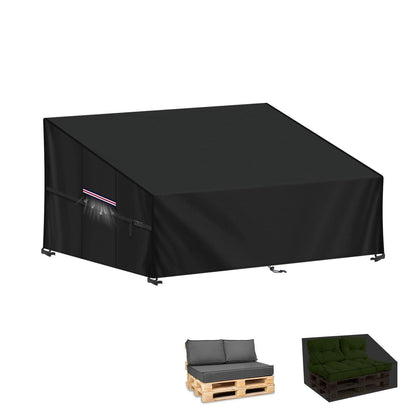 Wasserdichte Palettenmöbel Abdeckung für Gartensofa 138x99x80/40cm