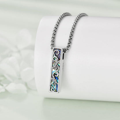 Libelle Urne Halskette Sterling Silber Kremation Schmuck