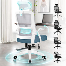 Ergonomischer Büro-Schreibtischstuhl mit Lordosenstütze und