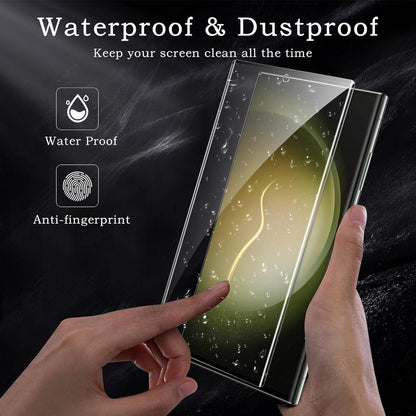 Schutzfolie Samsung Galaxy S23 Ultra 3D Displayschutz 9H Glas 2 Stück