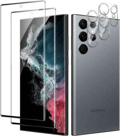 Schutzfolie Samsung Galaxy S22 Ultra 3D Vollständige Displayschutz, 2