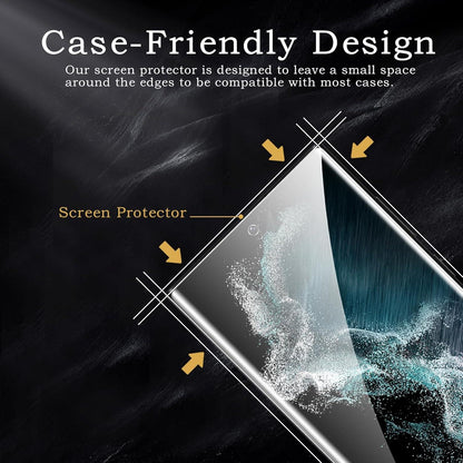 Schutzfolie Samsung Galaxy S22 Ultra 3D Vollständige Displayschutz