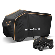 ATV Abdeckplane Wasserdicht XXXL 256x110x120cm Orange/Schwarz