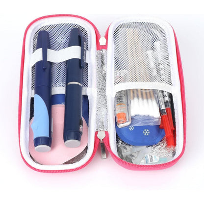 Insulin Kühltasche mit Kühlakkus – TSA-Sicher für Reisen
