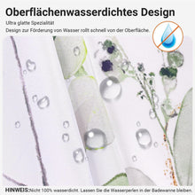 Duschvorhang Goldene Blätter 180x160cm Textil Wasserabweisend