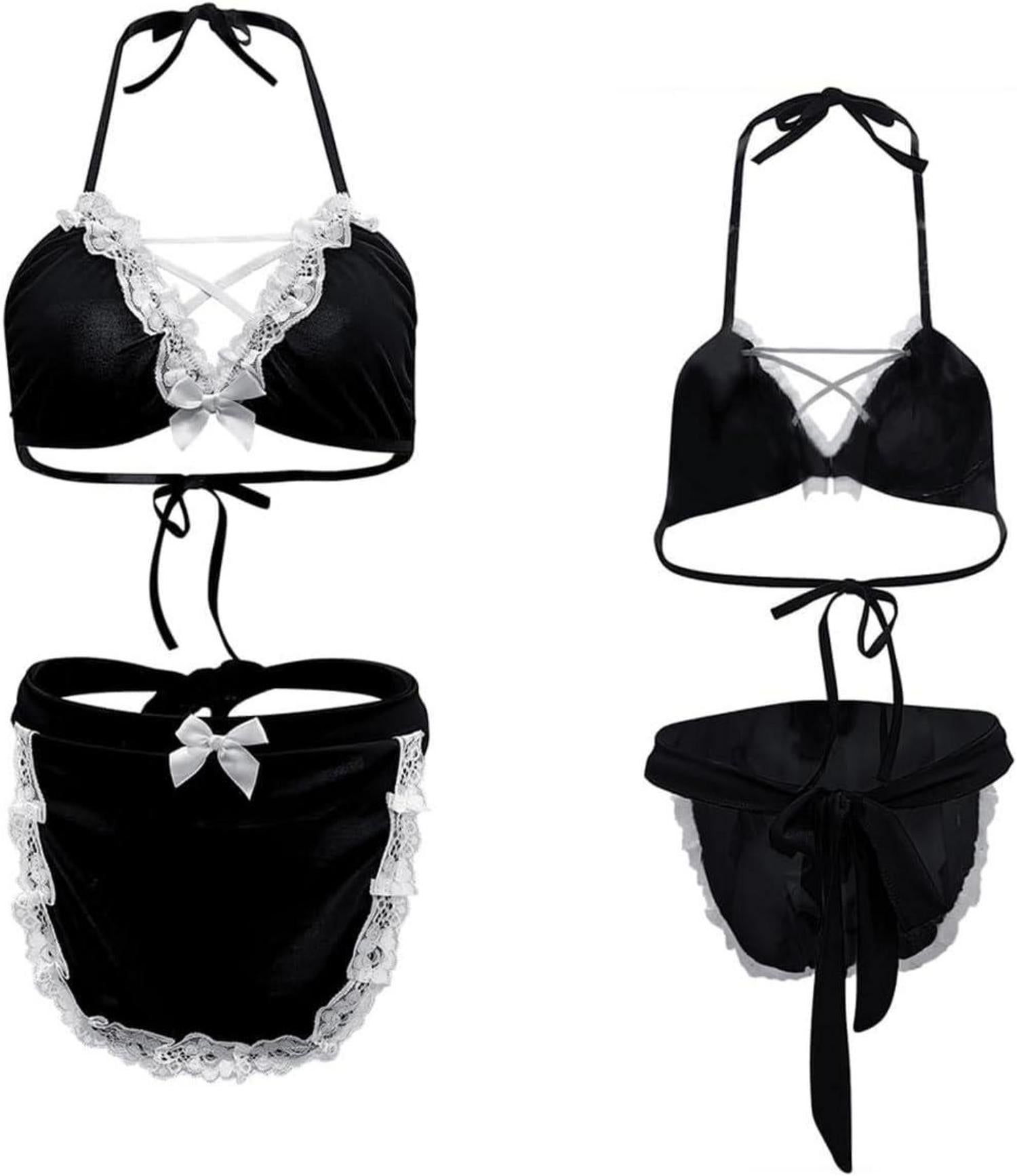 Dienstmädchen Cosplay Dessous Set Sexy Maid Kostüm Maid