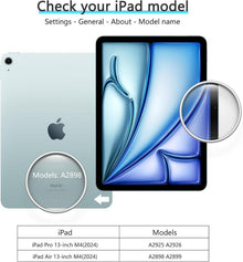 Schutzfolie iPad Pro Air 13 2024 Panzer Schutz Glas 2 Stück