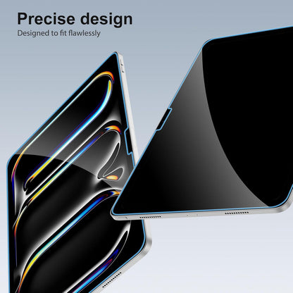 Panzer Schutzglas iPad Pro 13 Zoll M4 (2024) - 2 Stück Schutzfolie & Kameraschutz, HD-Klar, 9H Härte