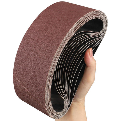 Schleifbänder 75x457 mm Körnung 400, 12 Stück