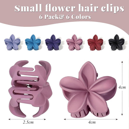 Haarklammer Blumen Set Haarspangen Damen Mädchen Flower Clip Strand Hochzeit