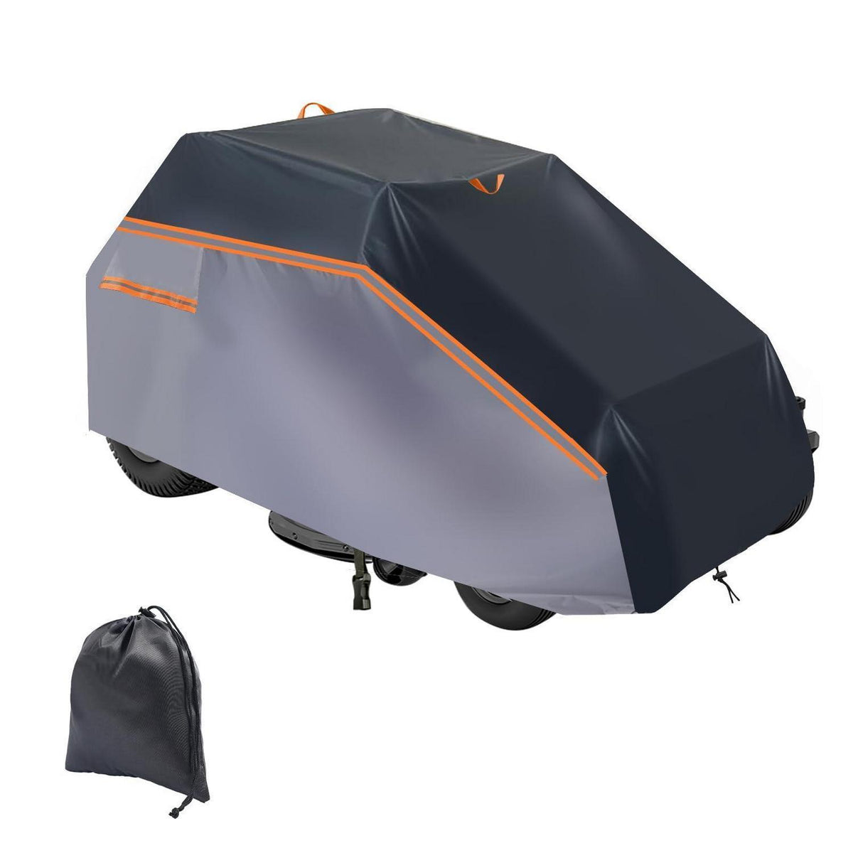 600D Rasentraktor Abdeckung – Wasserdicht & UV-Beständig (201x140x117cm)