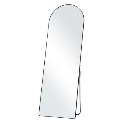 Gewölbter Standspiegel 165x55.8cm – Freistehend & Wandmontage